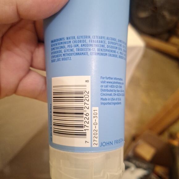 John Frieda Blue Crush for Brunettes Blue Conditioner 8.3 oz - Picture 3 of 5